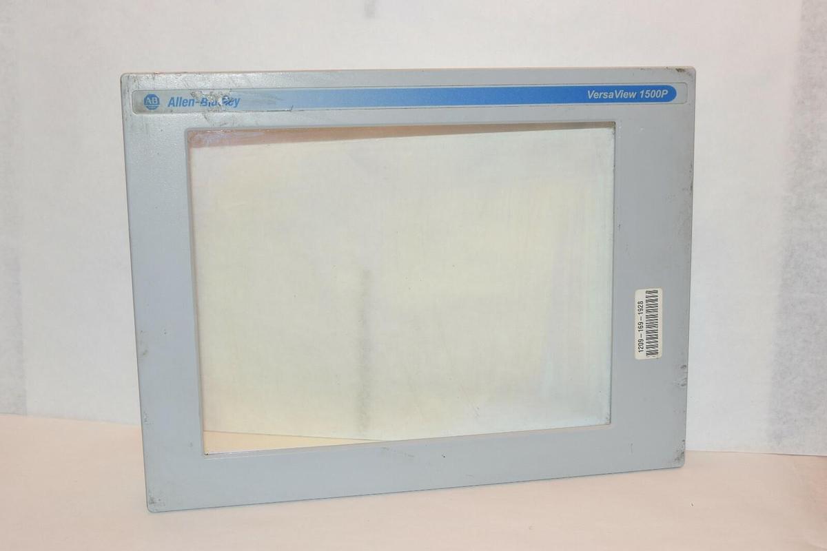 Used ALLEN BRADLEY VersaView 1500P 1209-169-1928 Display Panel Front Glass Cover
