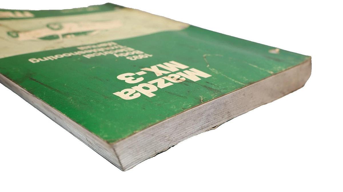 Used MAZDA MX-3 1993 Body Electrical Troubleshooting Manual