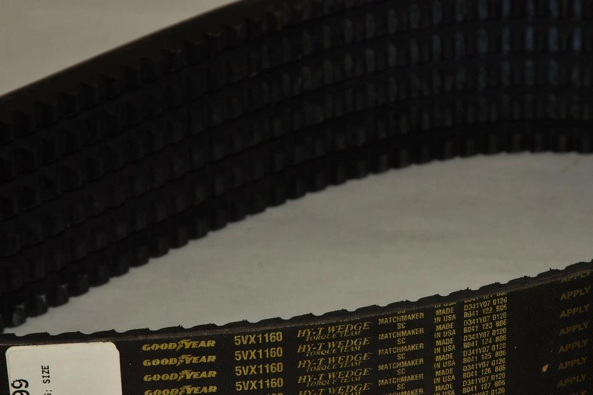 (NEW) GOODYEAR 5VX1160/6 6/5VX1160 6-5VX1160 6 Banded HY-T Cogged V-Belt