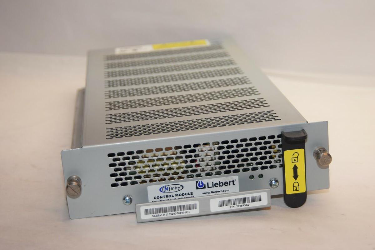 Used EMERSON / LIEBERT 200543G3 Nfinity Control Module
