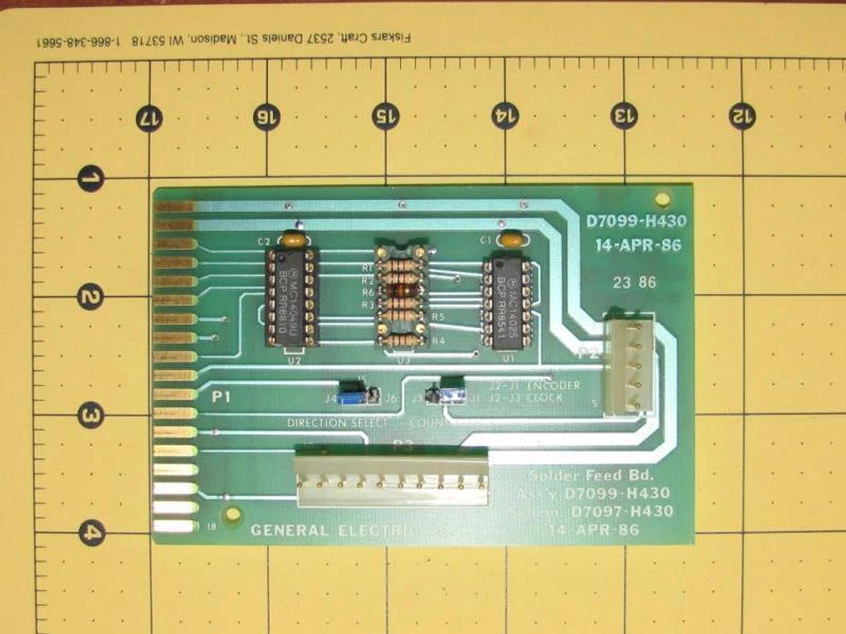 GENERAL ELECTRIC GE SOLDER FEED D7099-H430 NEW