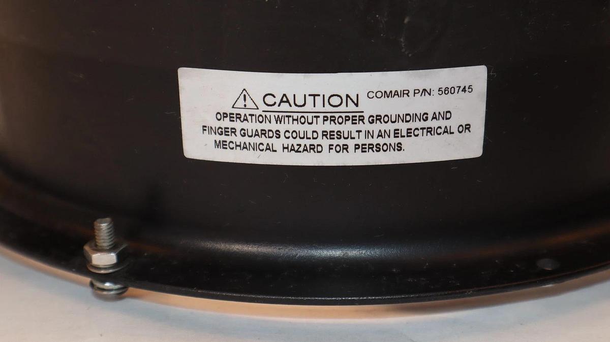 Comair Rotron Fan Caraval CLE2T2 020189 50/60HP 115V Thermally Protected