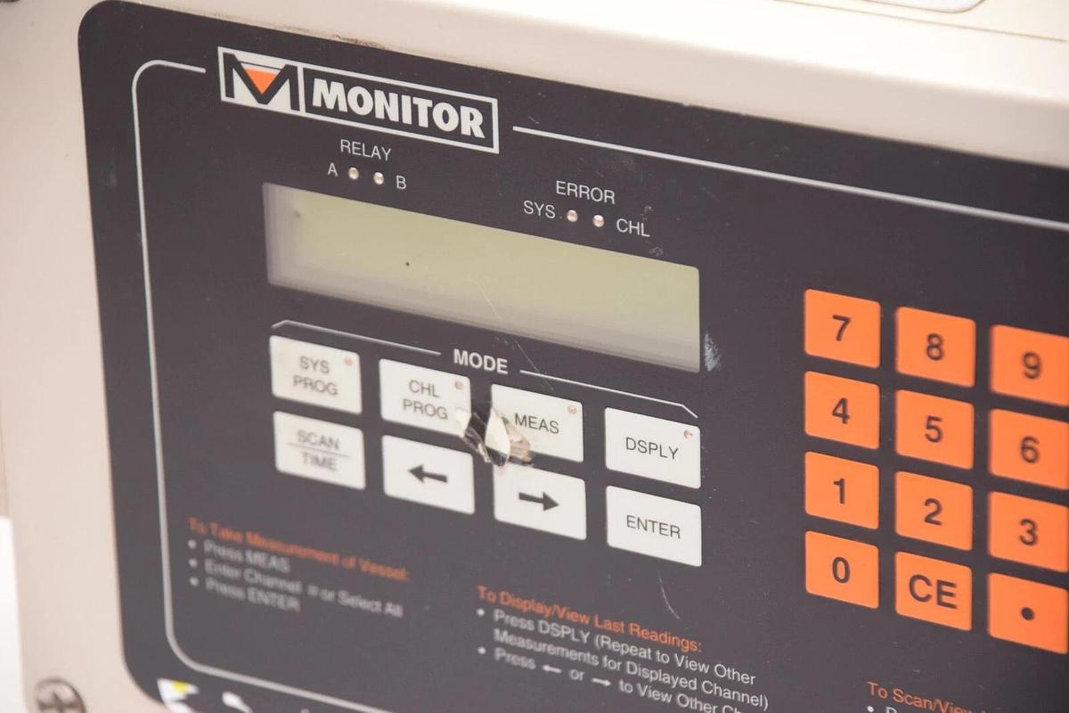 Used MONITOR 6-8611-21 115V Type 4 SiloPatrol Inventory Monitoring System