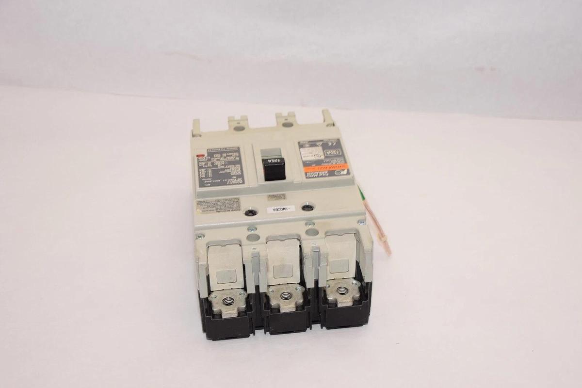 Used FUJI BW250EAGU 125A 125 Amp 3P 690Vac 50/60Hz Auto Circuit Breaker