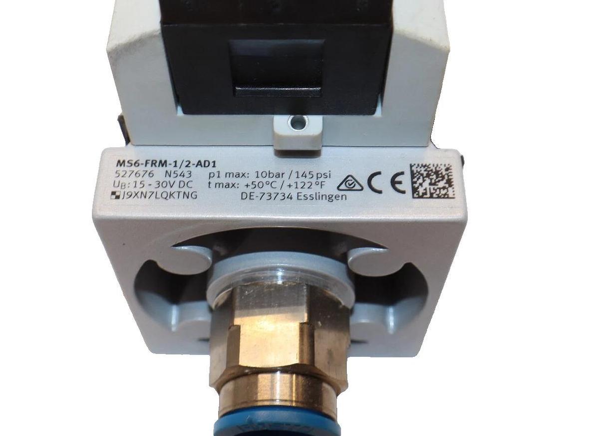 FESTO MS6-FRM-1/2-AD1 Branching Module MS6FRM1/2AD1  10bar  145psi  (NOS)
