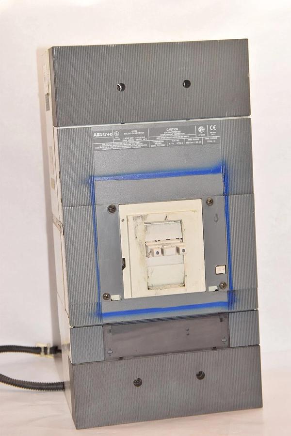 Used ABB SACE S7 S7H-D S7HD 3P 1200A 1200 Amp 600V Circuit Breaker