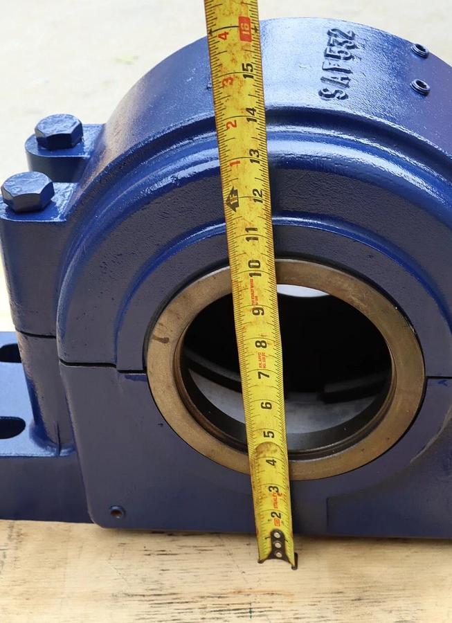 HFH 4 Bolt SAF532 Split Plummer Pillow Block Bearing Housing 5-7/16" 5 7/16 NOS