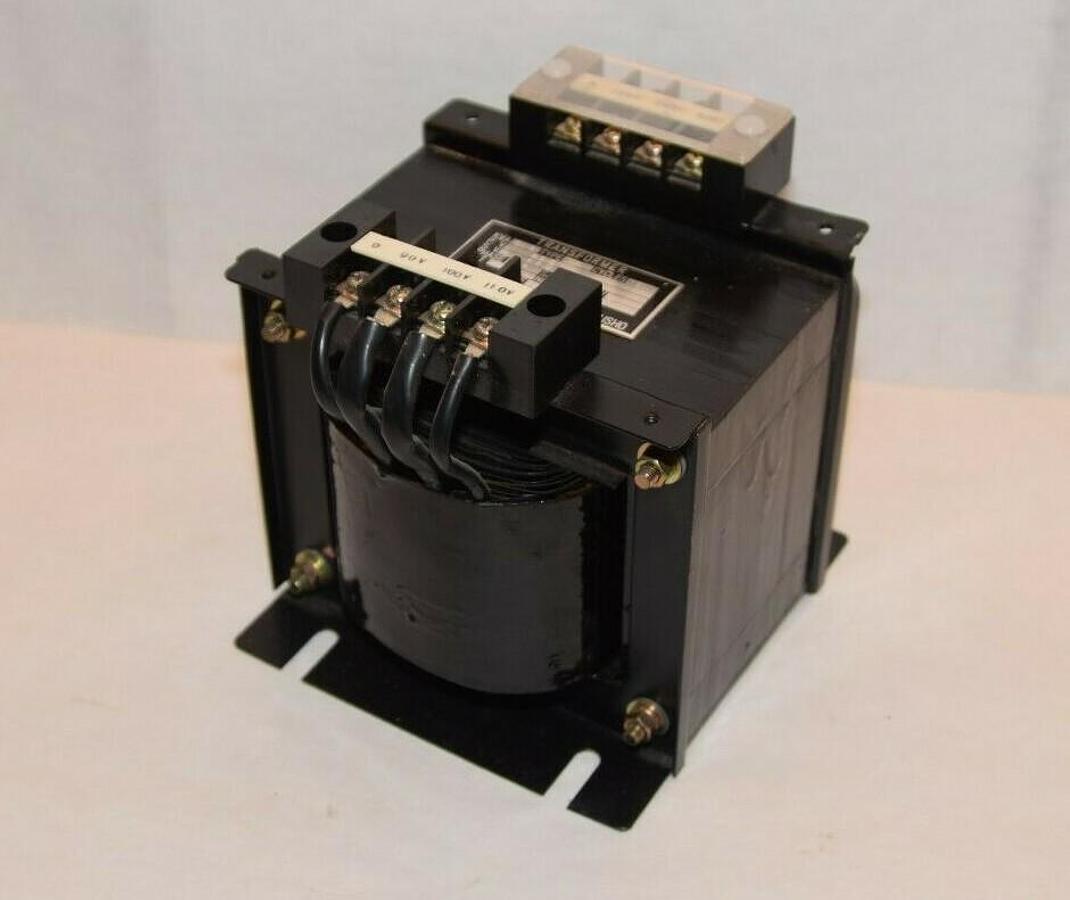 (NEW) HAKOZAKI DENKI H-1 H1 0.5KVA 50-60Hz 220PV 110SV 1 Phase Transformer