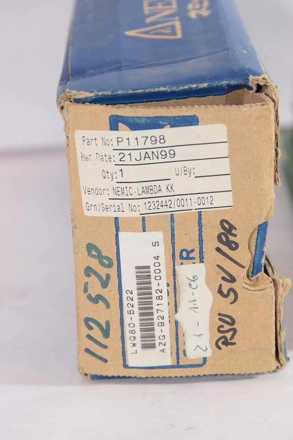 (NEW) NEMIC-LAMBDA LWQ80-5222 5Vdc Switching Regulator DC Power Supply