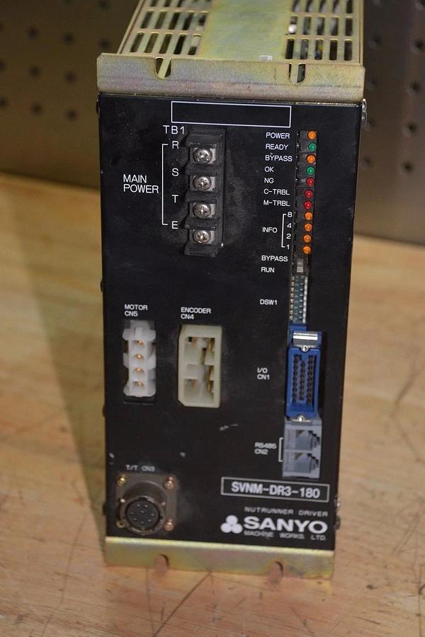 Used SANYO NUTRUNNER DRIVE SVNM-DR3-320 QN650-10