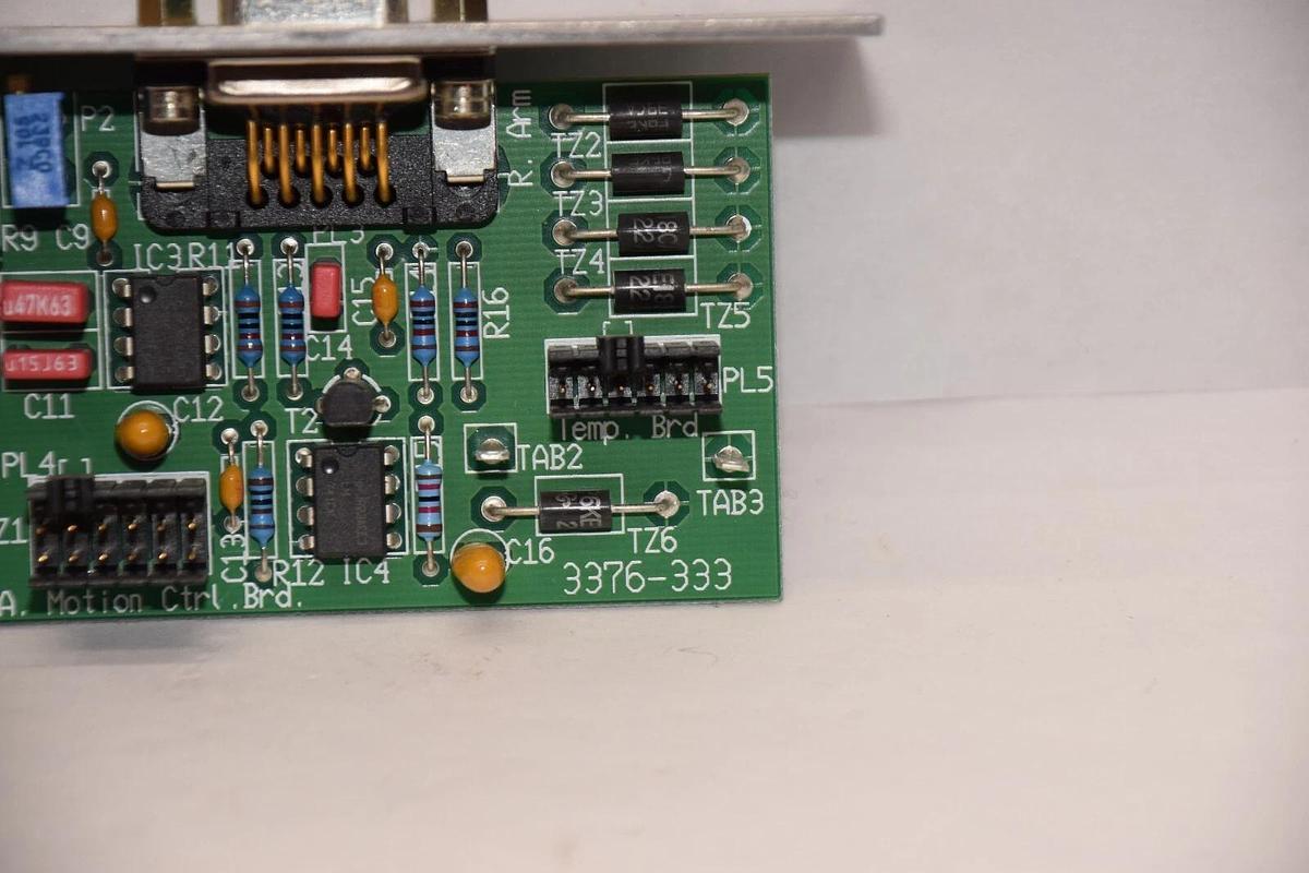 Used VITAL SCIENTIFIC 6001-763 , 3376-333 Motion Control Board Card