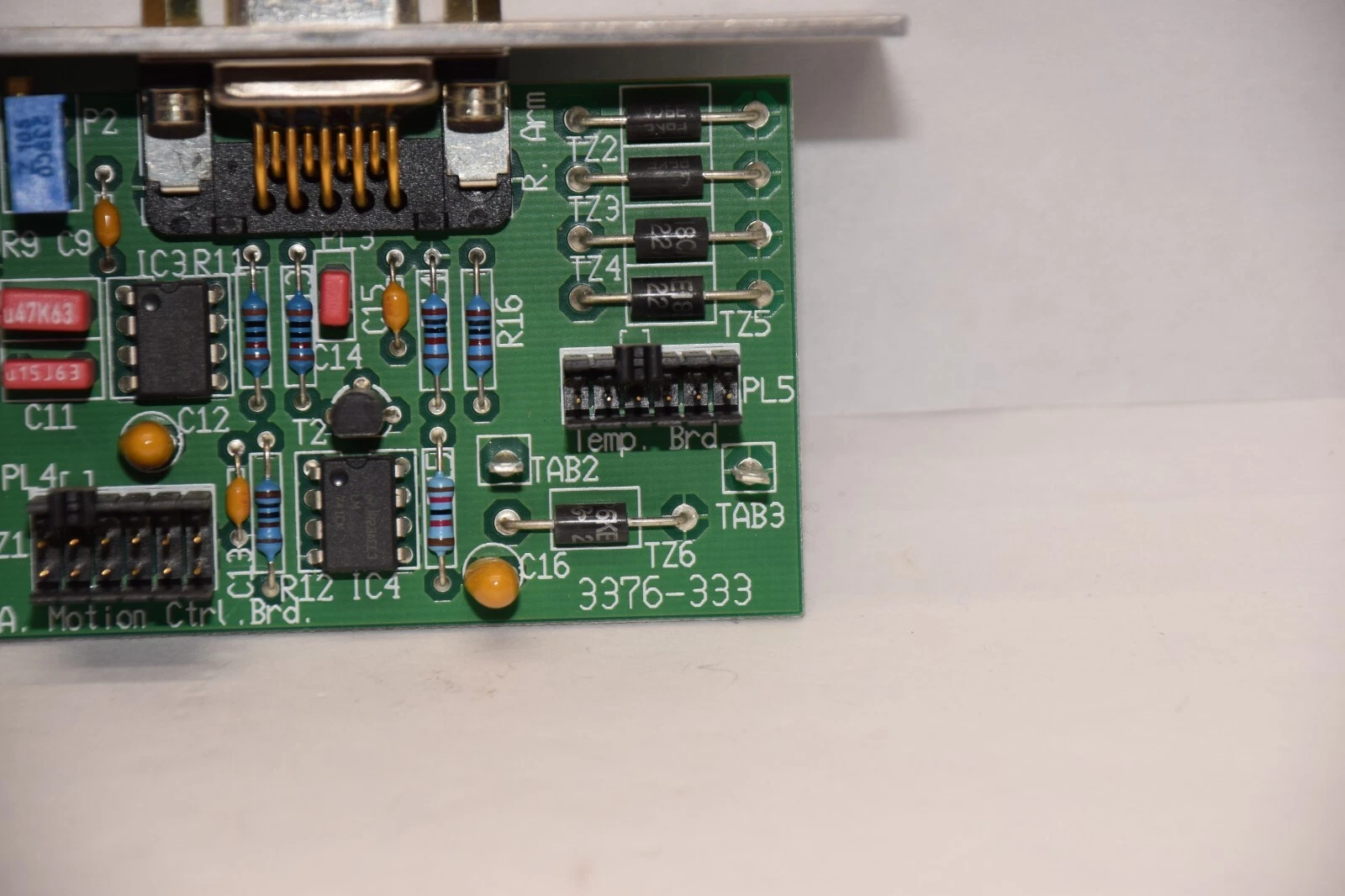 Used VITAL SCIENTIFIC 6001-763 , 3376-333 Motion Control Board Card