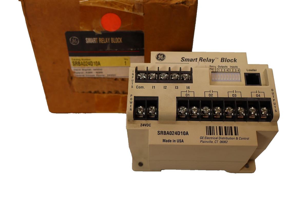 General Electric Smart Relay Block 24Vdc , SRBA024D10A (New)