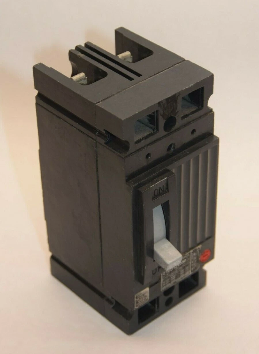 Used GENERAL ELECTRIC GE 30A Breaker TED124030 30 Amp 2P 480V