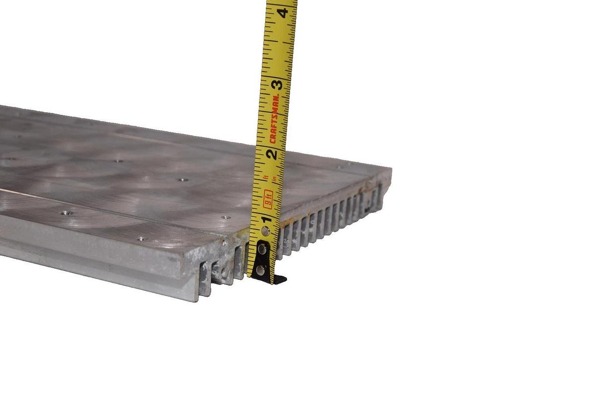 Used Heatsink A10 12 Approx.  12-1/2" x 8" x 3/4" 12.5x8x.75"