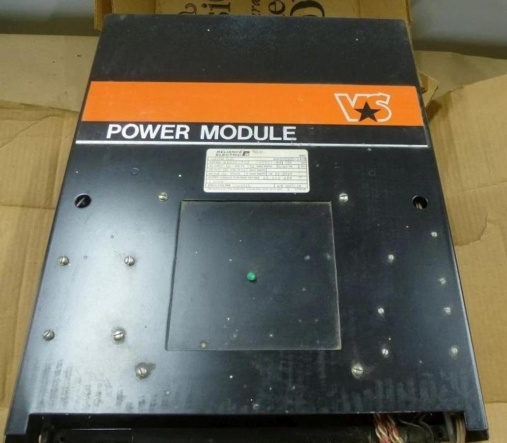 Used RELIANCE ELECTRIC FLEXPAK PLUS 100HP POWER MODULE 802220-14VE 500VDC 460VAC