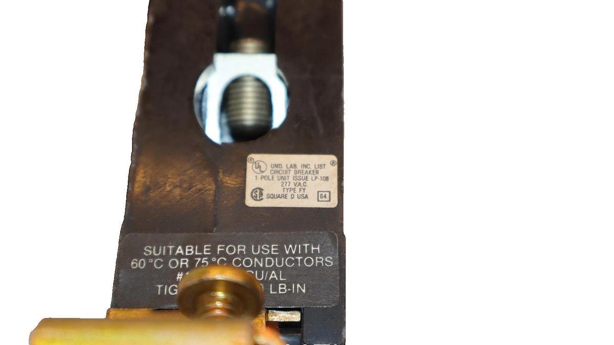 Used (Lot of 2) Square D Circuit Breaker 20A 20 Amp FY14020C 1p 1  Pole