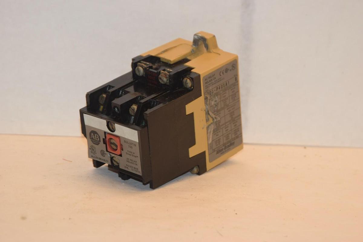 Used ALLEN BRADLEY 700-P400A1  700P400A1 Series A 115-120V Direct Drive Relay
