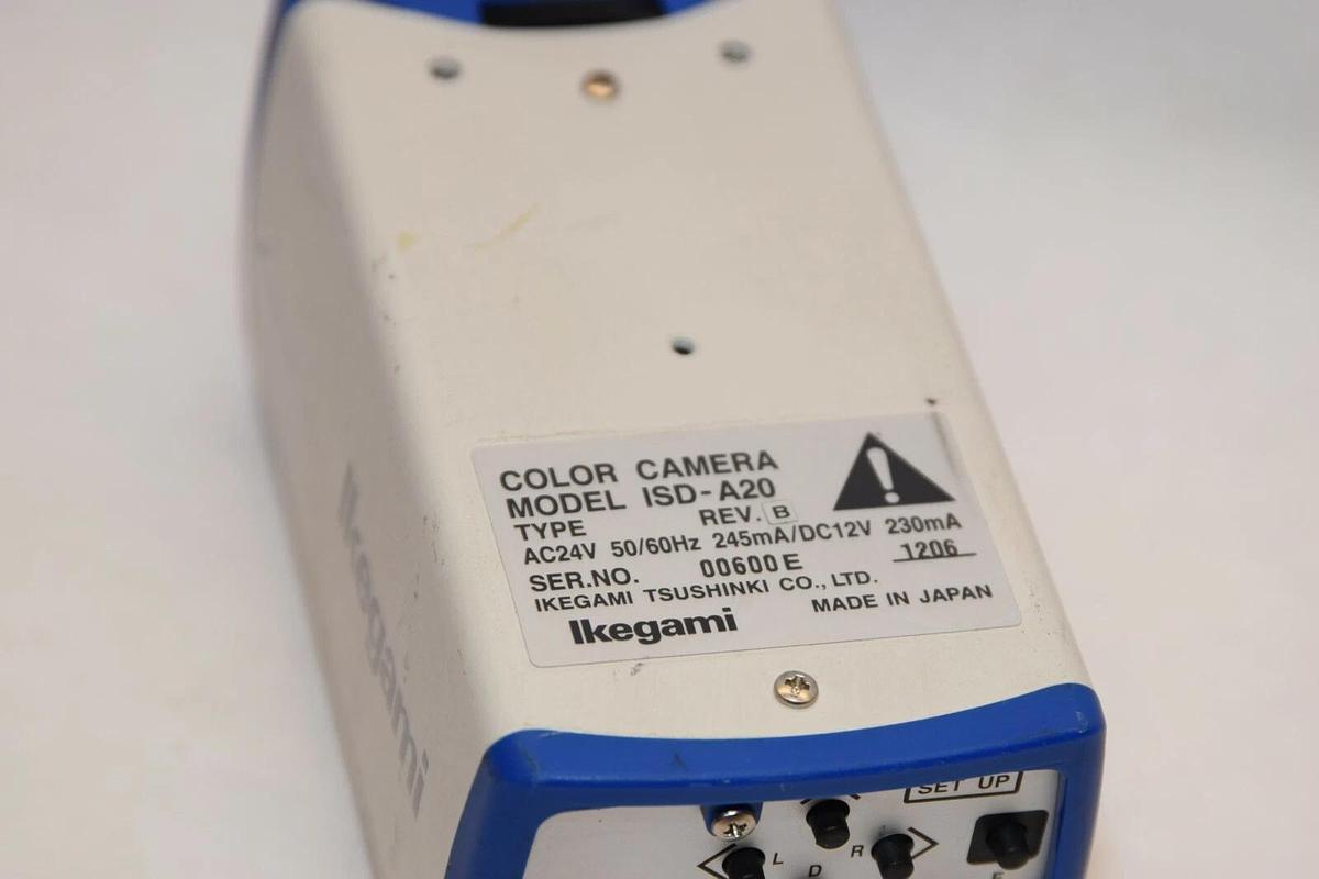 Used IKEGAMI ISD-A20 24V 50/60Hz Color Camera