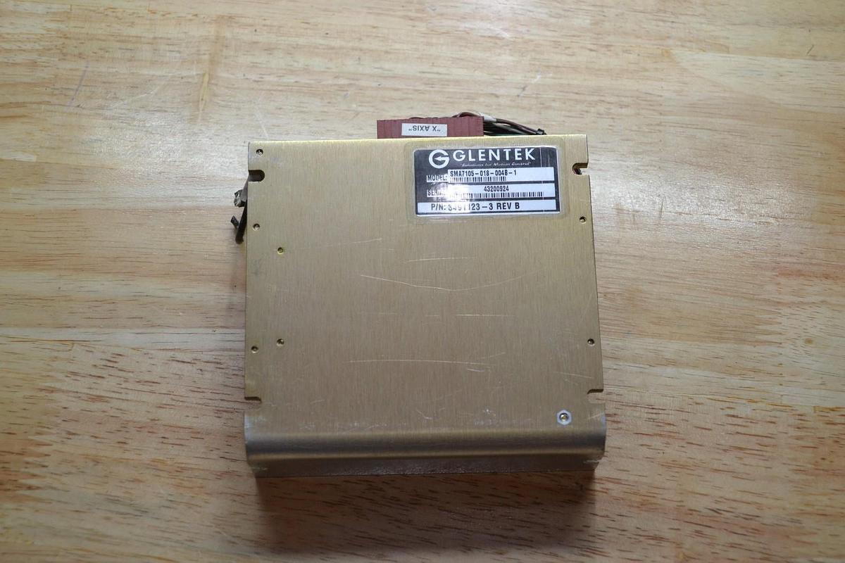 Used Glentek SMA7105-1 Brushtype Amplifier SMA7105-018-004B-1 SMA7105 3491123-3