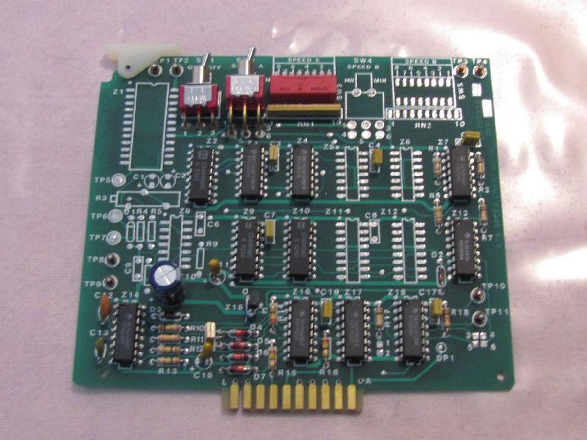 Used WESTRONICS 379 SPEED CHART CB100118 CB100118-02 E