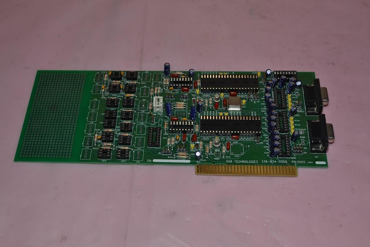 Used 509 TECHNOLOGIES PN 2005 CIRCUIT BOARD 3368340509 336 834 0509