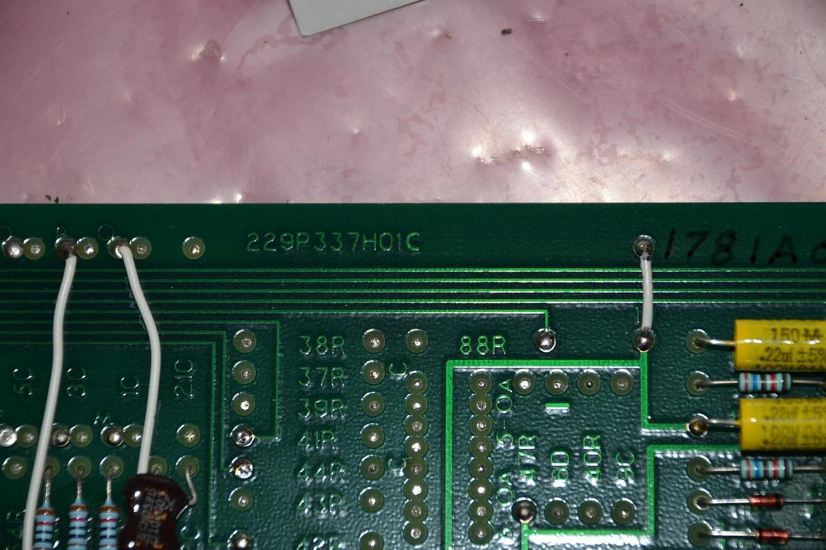Used MC/BAB WESTINGHOUSE ? CIRCUIT BOARD CARD 229P337H01C 229P337HO1C 1781A04G202