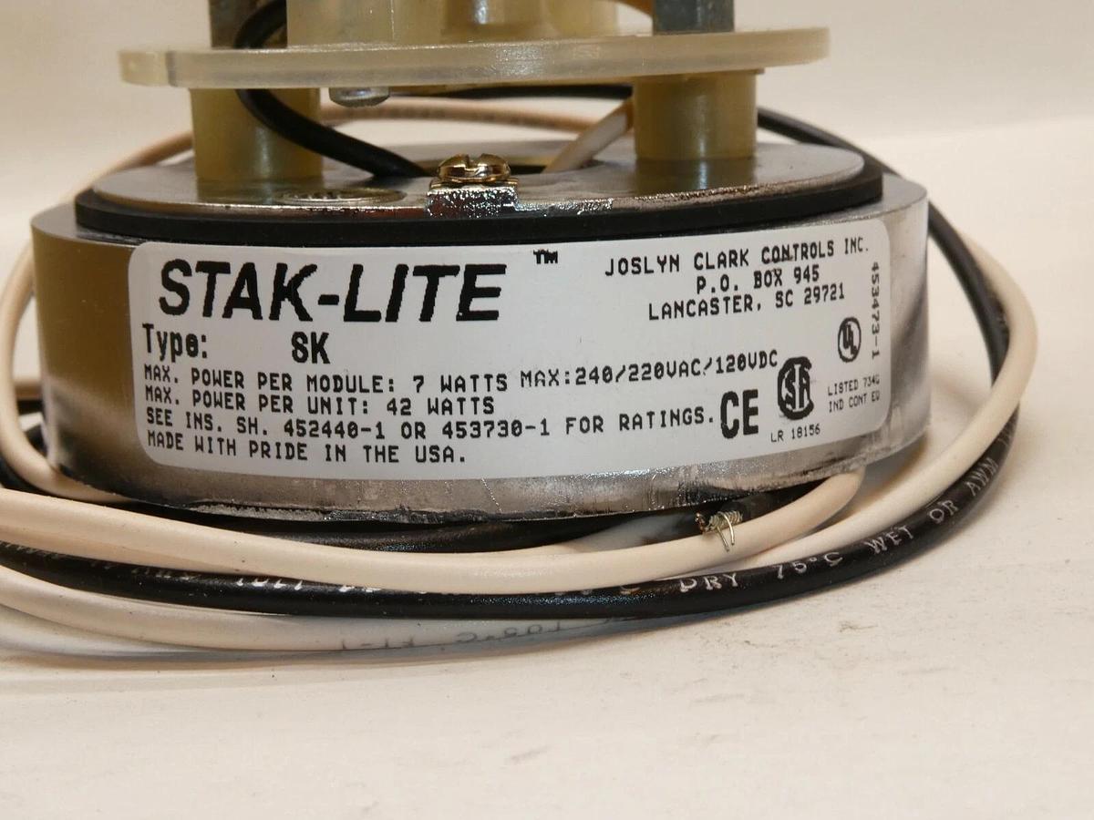 (NEW) JOSLYN CLARK Stak-Lite Type SK Frame Assembly 1 Position