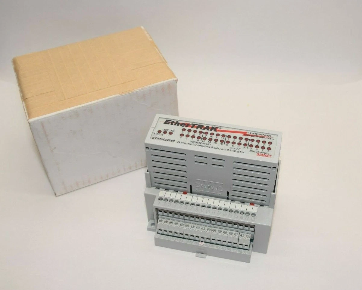 Ethertrak SIXNET Red Lion ET-MIX24880-D Direct Ethernet Module24 Discrete I/O