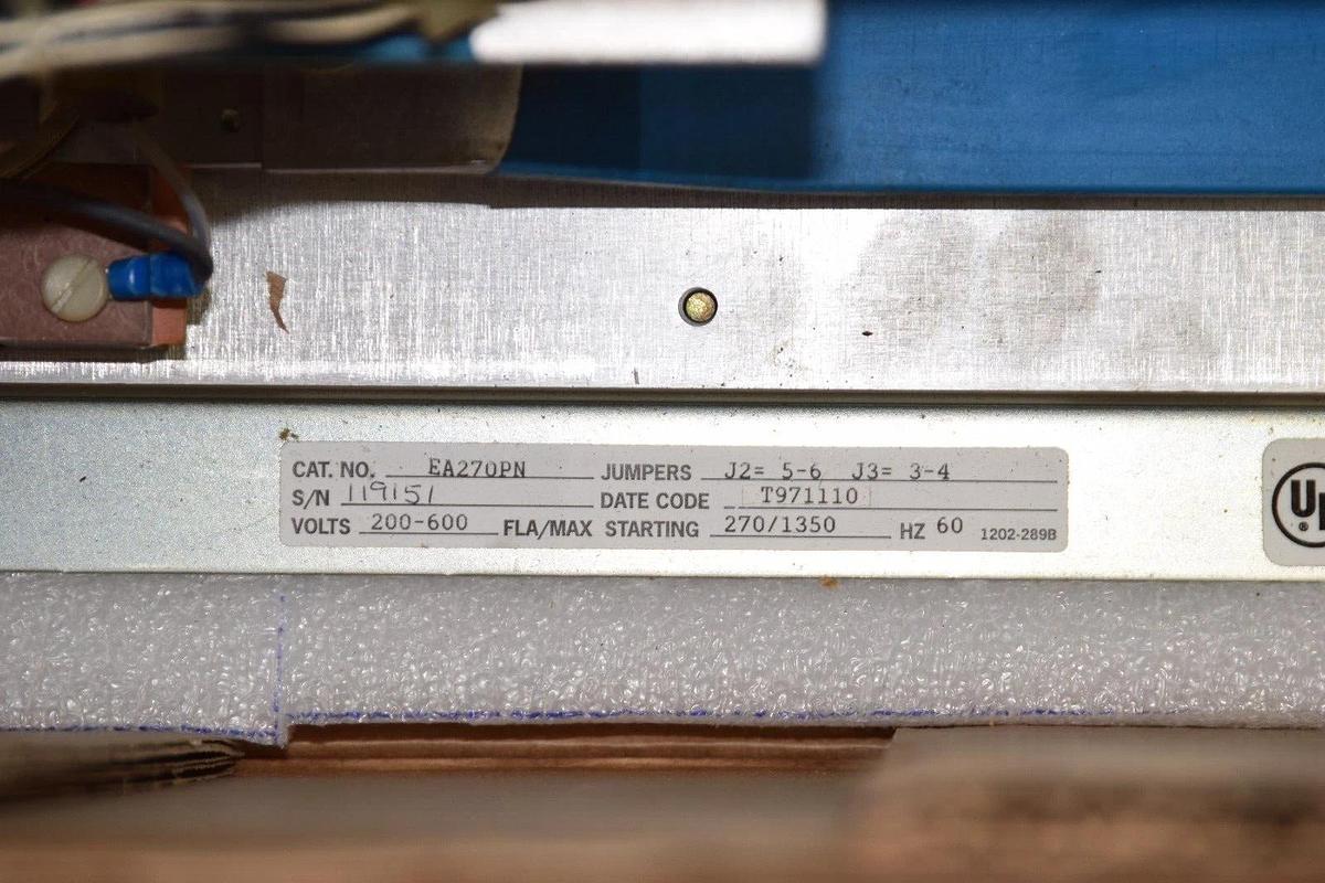 EATON Cutler Hammer Size 5 Soft Starter EA270PN W200M5CFC Advantage Sz 5 NEW