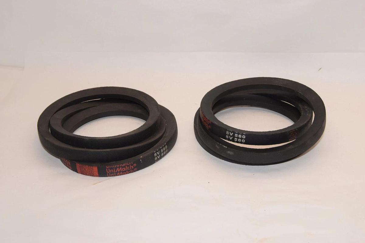 (NEW - Lot of 2) JASON 5V560 UniMatch V-Belt