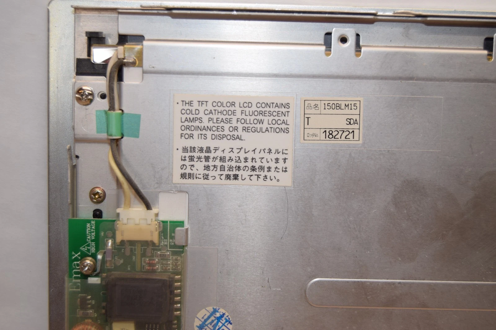 Used NEC NL10276BC30-04F 15" LCD Panel Display