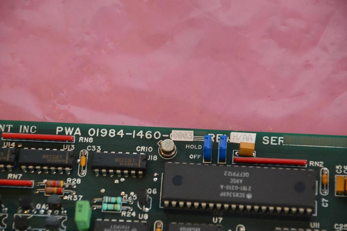 Used FISHER ROSEMOUNT POWER SUPPLY BOARD CARD PWA 01984-1460-0003 REV. H/AA