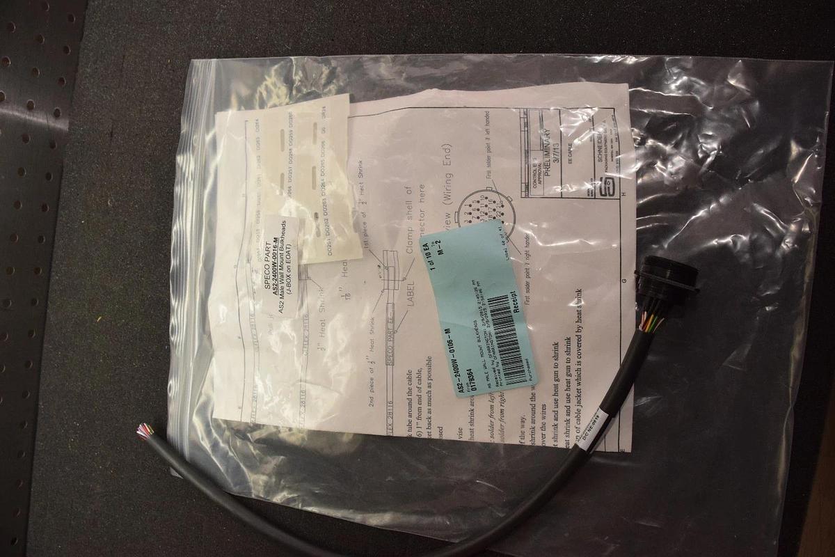 SPECO PART AS2-2400W-0016-M AS2 MALE WALL MOUNT BULKHEADS NEW