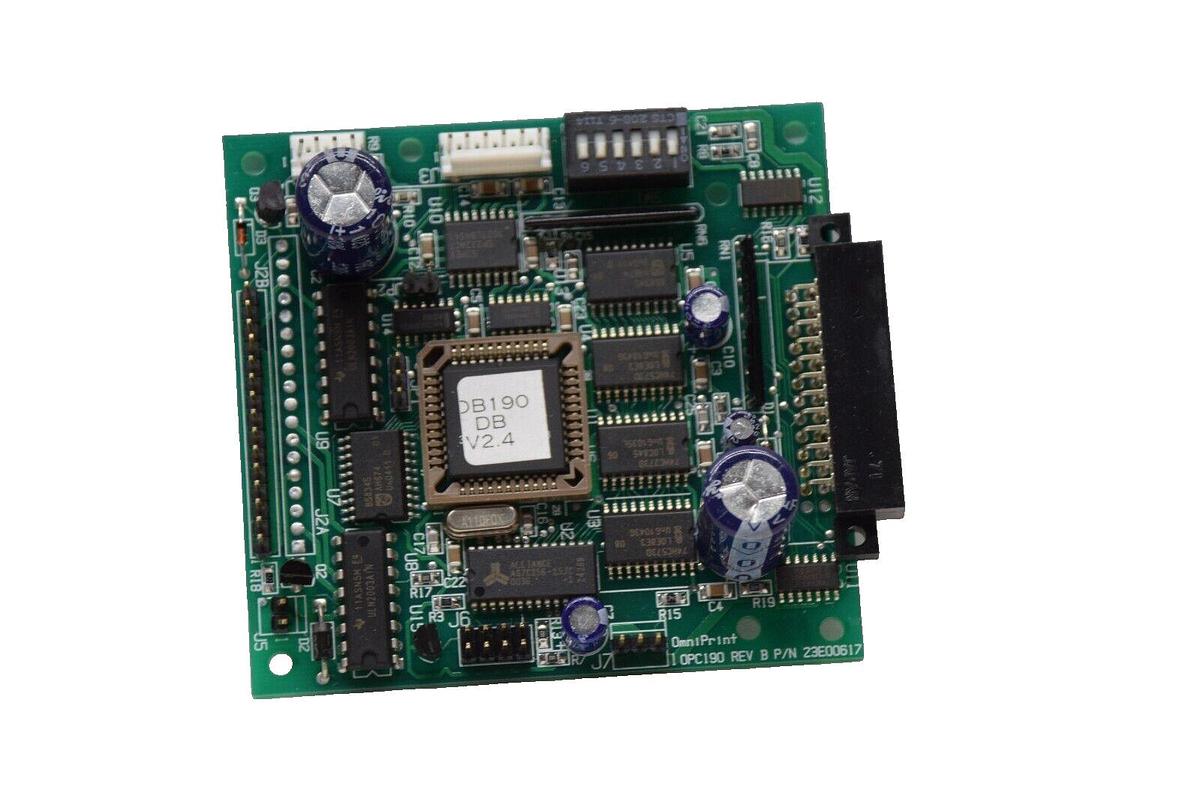 (NEW) OMNIPRINT OB-190-DB-1  0PC190 Rev B 23E00617 Circuit Board Card