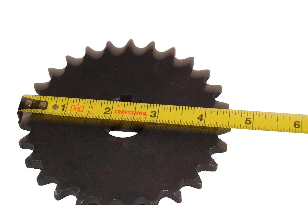 Martin 40BS27 1 , 1" Bore 27 Teeth 4.5" Size 40 Chain Sprocket (New)