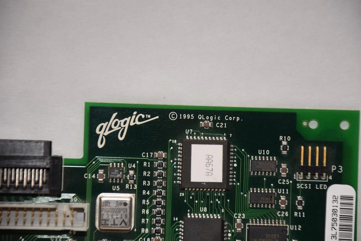 Used QLOGIC / DIGITAL EQUIPMENT CORP. PC201043-11 , KZPBR-CX Controller Board Card
