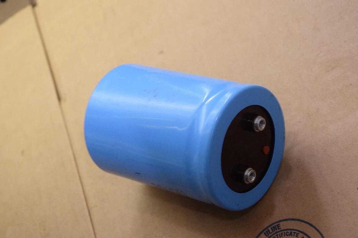 Used CORNELL DUBILIER 550C232T500DC2BP 2,300uF 500 VDC CAPACITOR