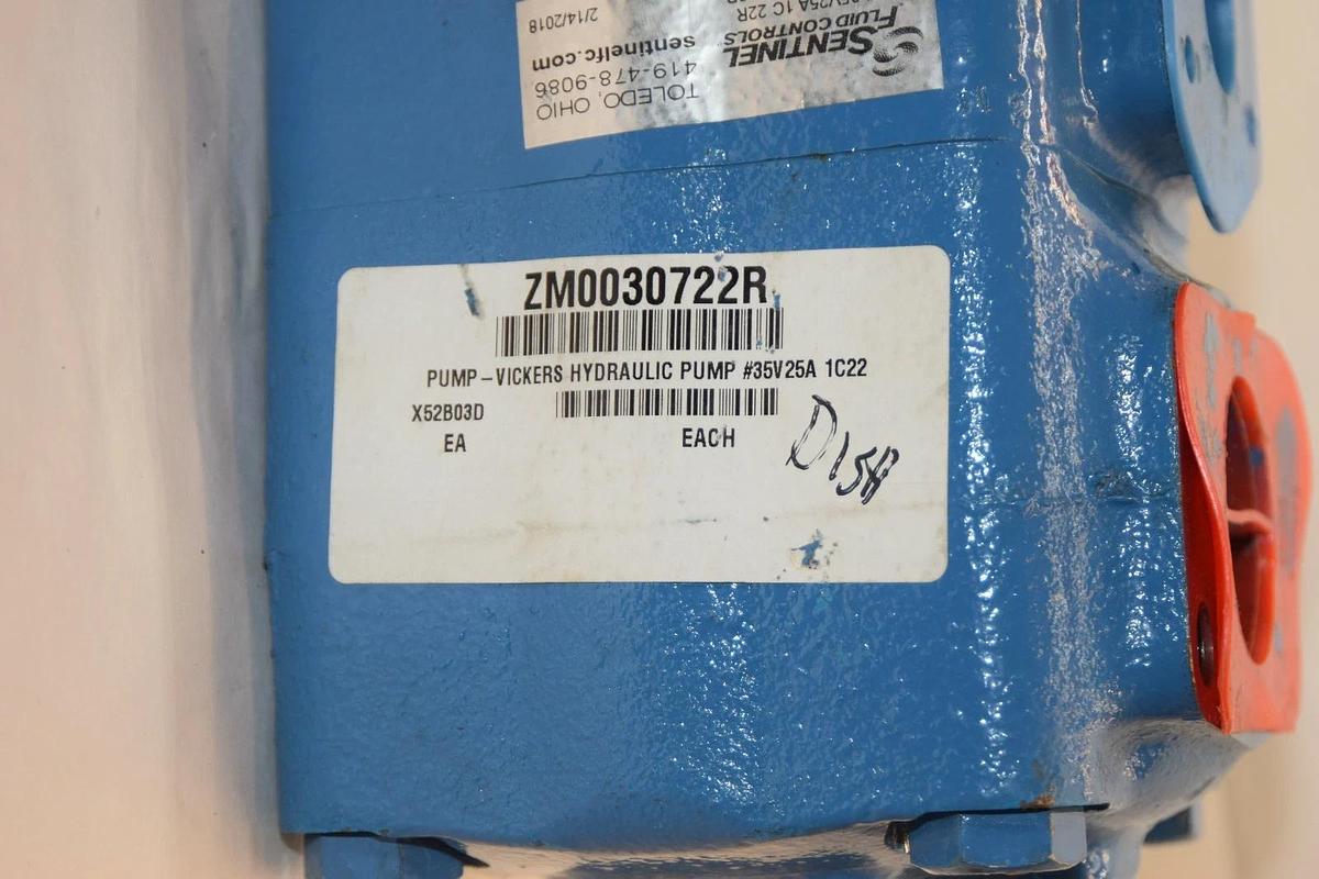 VICKERS 35V25A 1C22R Hydraulic Vane Pump 35V25A1C22R (NEW)