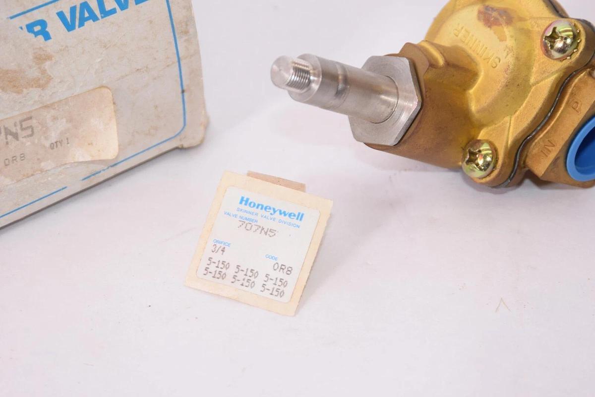 (NEW) HONEYWELL / SKINNER 707N5 3/4 Orifice Valve