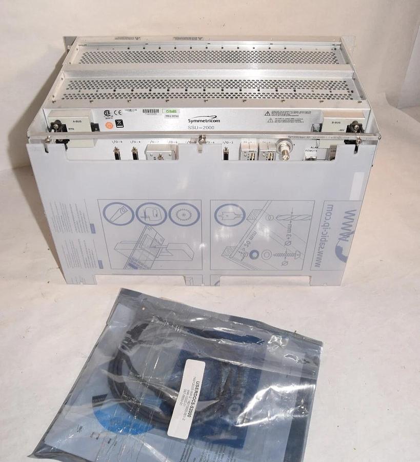 Symmetricom Synchronization Supply Unit Rack Chassis SSU-2000 SSU2000 NEW