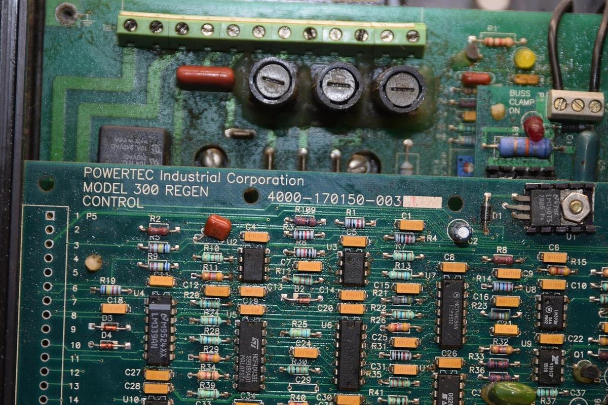 Used POWERTEC C001.3R2CH000 Brushless Speed Controller .25-1hp Ph: 1/3 115V