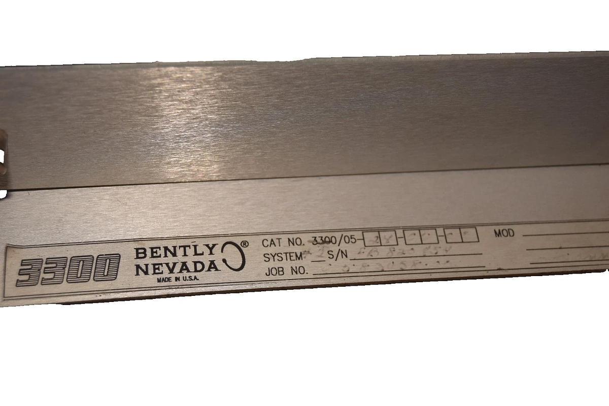 Used Bently Nevada 3300/05-24-00-00 10-Slot Rack Chassis 330005240000