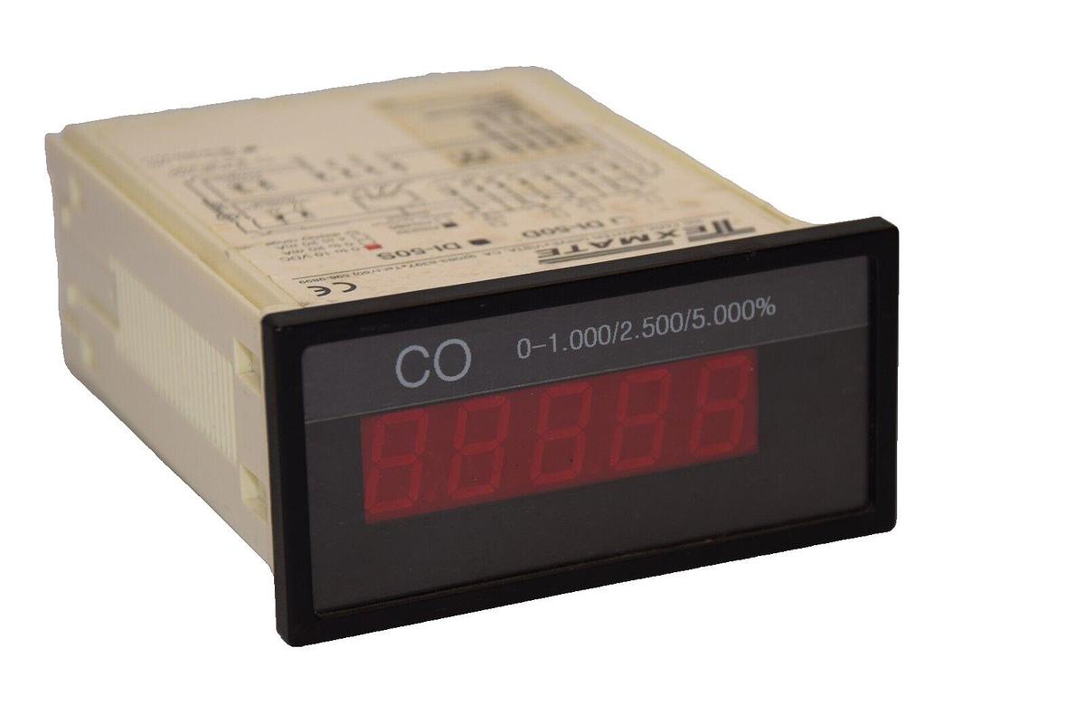 Used TEXMATE DI-50S , DI50S 0-10vdc RS232 Digital Panel Meter