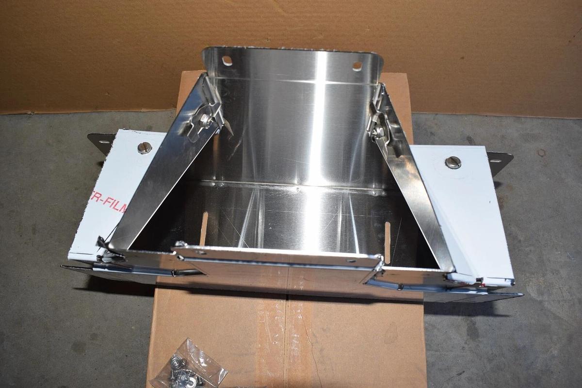 HOFFMAN CTS66TICSS 90 Tee Inside Cover Sloped Covered Cable Tray 304ss (NEW)