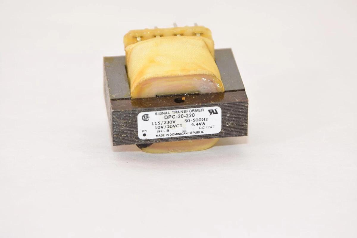 (NEW) SIGNAL TRANSFORMER DPC-20-220 115/120V 50-500Hz Transformer