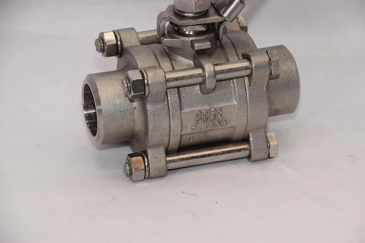 (NEW) DN25 PN63 1.4408 1" Stainless Weld On Check Valve