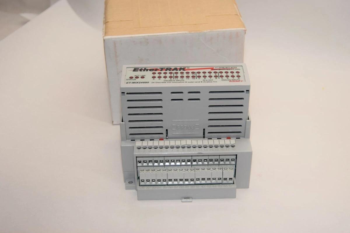Ethertrak SIXNET  Red Lion  ET-MIX24880-D Direct Ethernet Module24 Discrete I/O