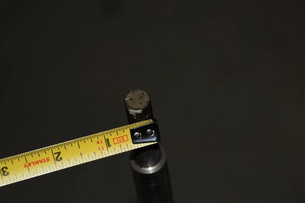 Used Lightnin SS Agitator Mixer Propeller shaft 1/2" tapered to 3/4"  40" Shaft  9.5"