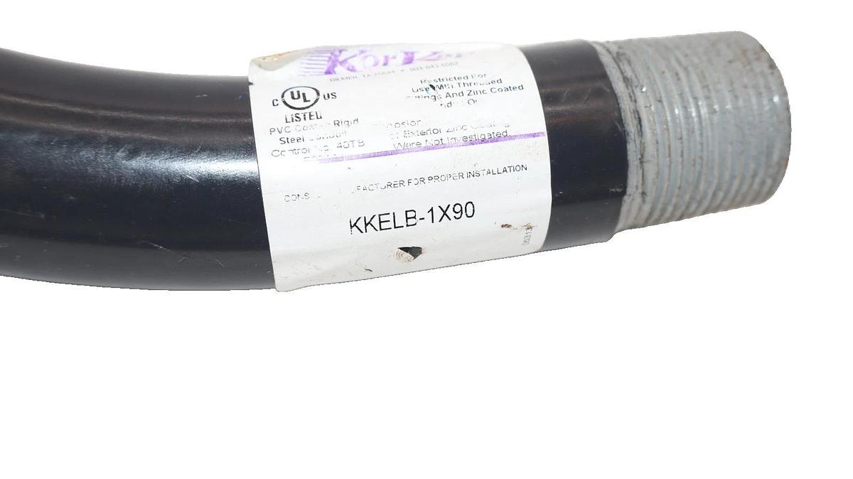 Kor Kap KKELB-1X90 1" x 90° Rigid Conduit Elbow Fitting (New)